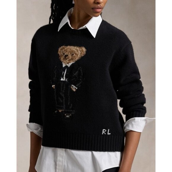 Polo Ralph Lauren - Polo Bear Sweaters - Polo Ralph Lauren - Polo Bear Wool-Cashmere Sweater